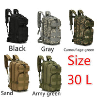 Waterproof Tactical Backpack With Molle Attachments - 30L/50L 1000D Nylon