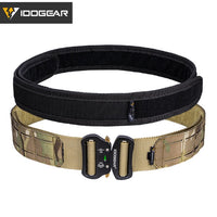 Tactical Belt With Molle Attachments & Quick Release Metal Buckle