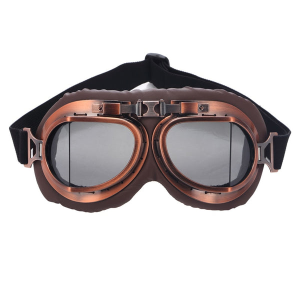 Classic Retro Vintage Motorcycle Goggles Glasses
