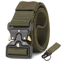 Tactical Military Belt - Choice Of All Metal Clip or Metal & Plastic Clip