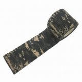 Tactical Self-Adhesive Camouflage Tape 5cm*4.5M  - STRETCH WRAP NOT STICKY