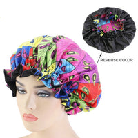 Silky Satin Bonnet For Sleep Cap & Hair Wrap