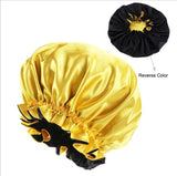 Silky Satin Bonnet For Sleep Cap & Hair Wrap