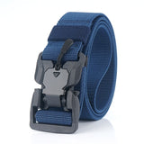 Tactical Belt With Quick Magnetic Release Buckle