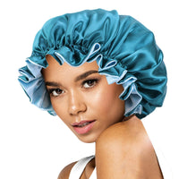 Silky Satin Bonnet For Sleep Cap & Hair Wrap