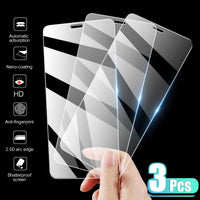 Tempered Glass Screen Protector For iPhones - 3 Pieces