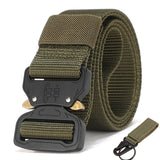 Tactical Military Belt - Choice Of All Metal Clip or Metal & Plastic Clip