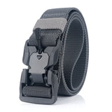 Tactical Belt With Quick Magnetic Release Buckle