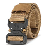 Tactical Military Belt - Choice Of All Metal Clip or Metal & Plastic Clip