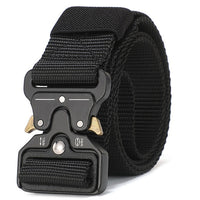 Tactical Military Belt - Choice Of All Metal Clip or Metal & Plastic Clip