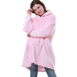 Hoodie Blanket With Sleeves