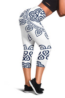 Mandala Capris Leggings