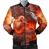 Orange Universe Men's Bomber Jacket