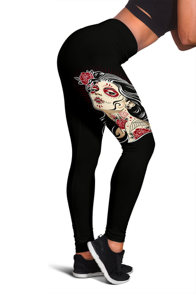 Sugar Skull Fitness Leggings