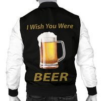 Wish You Were Beer Men's Bomber Jacket