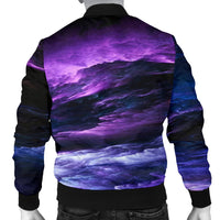 Purple Universe Men's Bomber Jacket