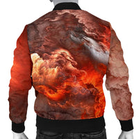 Orange Universe Men's Bomber Jacket