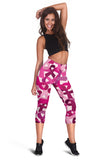 Breast Cancer Awareness Women's Capris