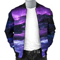 Purple Universe Men's Bomber Jacket