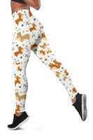 Cute Corgi Dogs Leggings for Lovers of Corgis