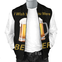 Wish You Were Beer Men's Bomber Jacket