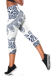 Mandala Capris Leggings