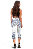 Mandala Capris Leggings