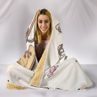 Pusheen Design Hooded Blanket