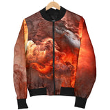 Orange Universe Men's Bomber Jacket