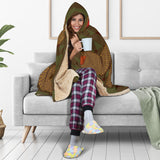 Bear Hooded Blanket - Brown